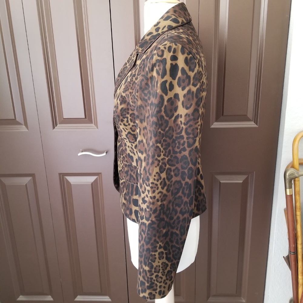 🔴SOLD🔴 Helene Berman London Leopard Blazer - Picture 5 of 8